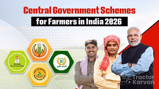 Top 15 Central Government Schemes for Farmers in India 2026