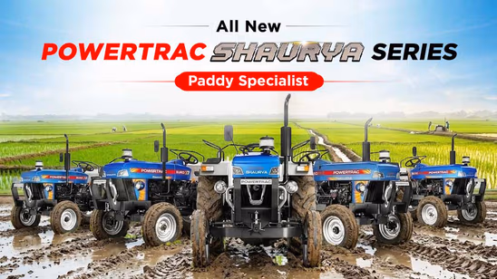 New Powertrac Shaurya Series- Paddy Specialist Tractors