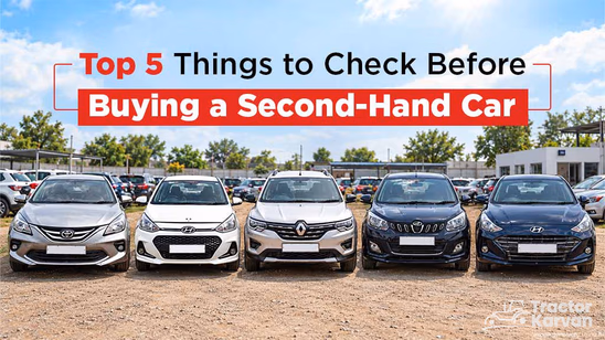 Top 5 Things to Check Before Buying a Second-Hand Car