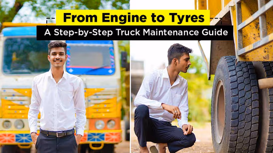 From Engine to Tyres: A Step-by-Step Truck Maintenance Guide