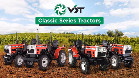 VST Classic Series: The Pioneers of 4WD Compact Tractors