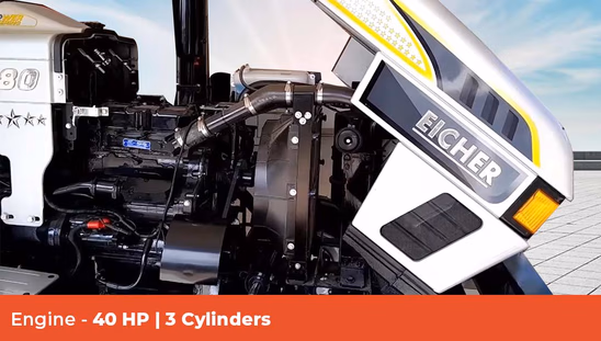 Eicher 380 Super Power - Engine