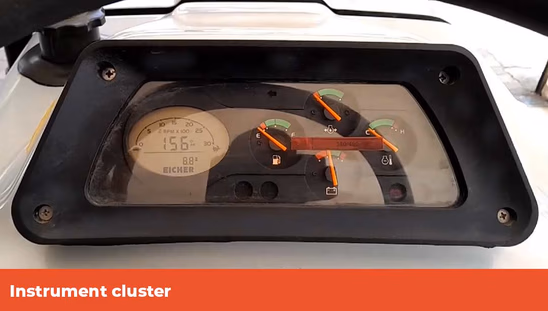 Eicher 380 Super Power - Instrument Cluster