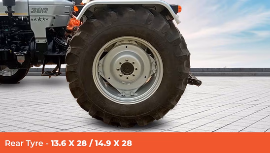 Eicher 380 Super Power - Rear Tyre