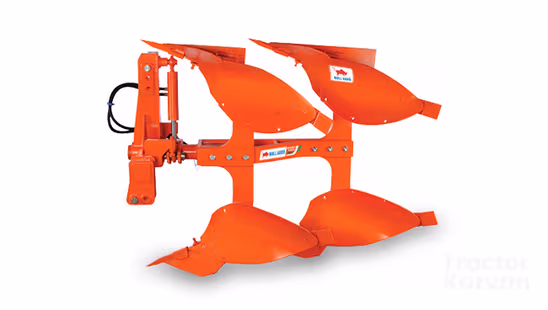 Bull Agro BPP 360 Hydraulic Reversible MB Plough Implement