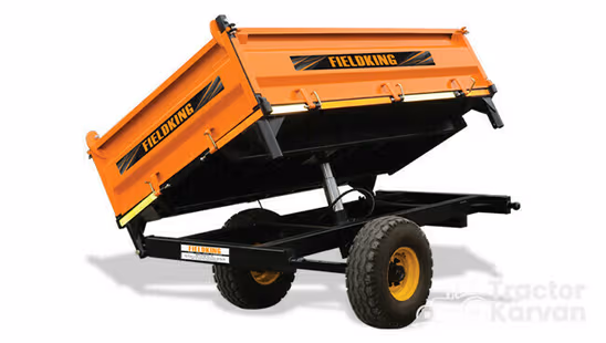 Fieldking 3 Way FKAT2WT-E-9TON Tractor Trailer Implement