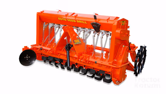 Golden Punjab GP19 Roto Seed Drill Implement
