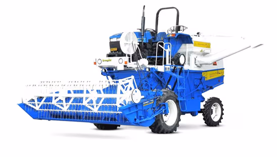 KS Agrotech Greengold 4wd Tractor Combine Harvester