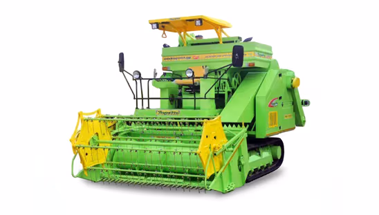 KS Agrotech Greengold 220 Track Mini Mini Combine Harvester