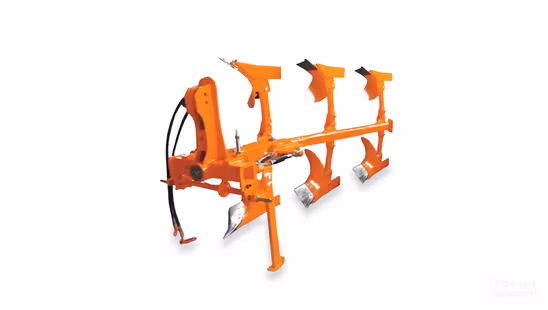 Krishiking Hydraulic KKMBP-3 Furrow Hydraulic Reversible MB Plough Implement
