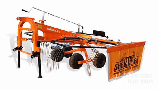 Shaktiman PTO Hay Rake SRHR 3.3 Hay Rake Implement