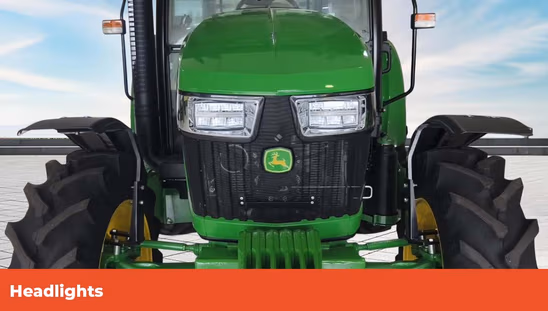 जॉन डियर 5405 गियर प्रो ट्रेम IV 4WD एसी केबिन Tractor