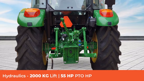 जॉन डियर 5405 गियर प्रो ट्रेम IV 4WD एसी केबिन Tractor