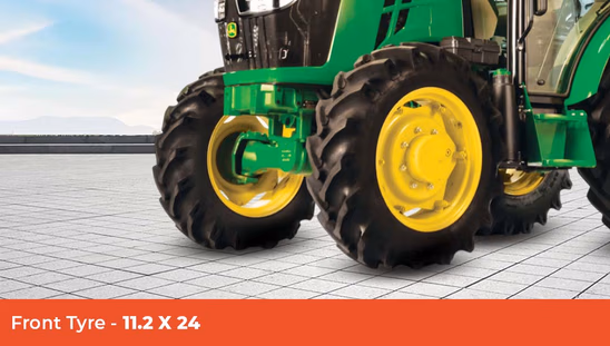 जॉन डियर 5405 गियर प्रो ट्रेम IV 4WD एसी केबिन Tractor