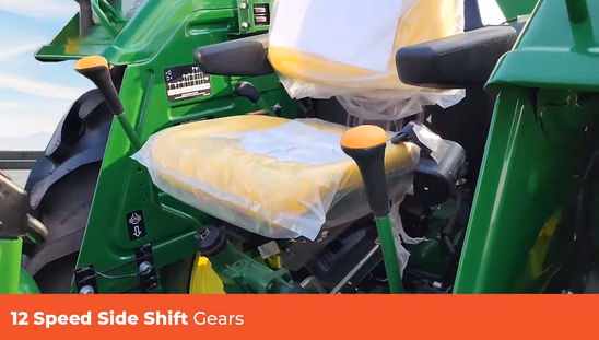 John Deere 5075 E 4WD Trem III- Gears