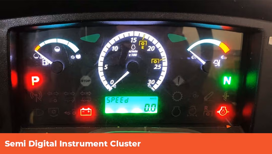 John Deere 5075 E 4WD Trem III-Instrument Cluster