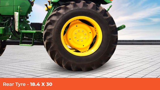 John Deere 5075 E 4WD Trem III-Rear Tyre