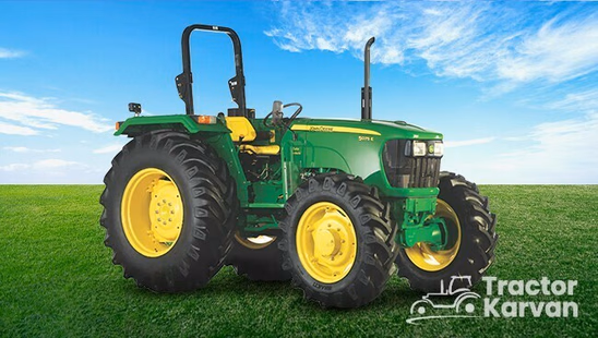 John Deere 5075 E PowrReverser 4WD Trem III Tractor