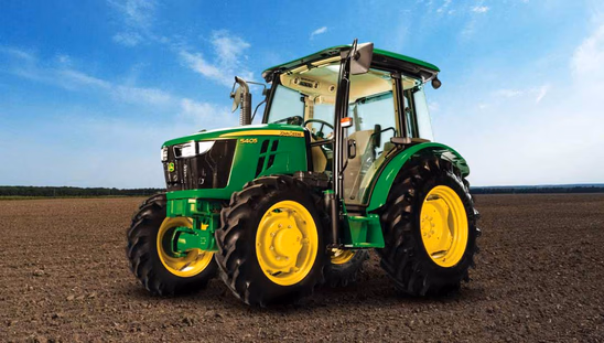 John Deere 5405 Gear Pro Trem IV 4WD AC Cabin Tractor in Farm