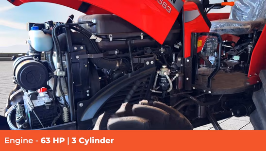 मैसी फर्ग्यूसन 9563 स्मार्ट 4WD Tractor