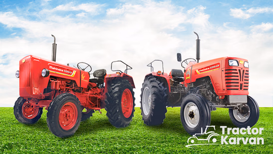 Mahindra 595 DI Tractor in Farm