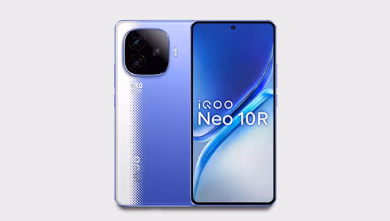 IQOO Neo 10R (12 GB RAM, 256 GB, Raging Blue)