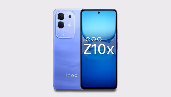 IQOO Z10X 5G (6 GB RAM, 128 GB, Ultramarine)
