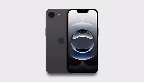Apple iPhone 16E (128 GB, Black)