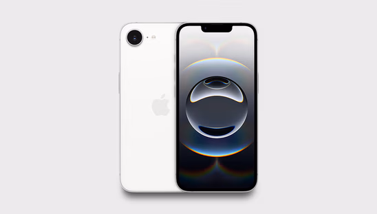 Apple iPhone 16E (128 GB, White)