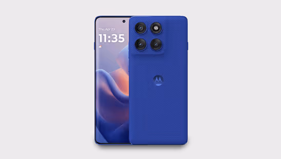 Motorola Edge 60 Pro (8 GB RAM, 256 GB, Pantone Dazzling Blue)