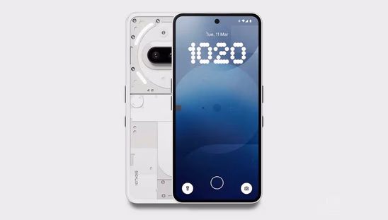 Nothing Phone (3a) (8 GB RAM, 256 GB, White)