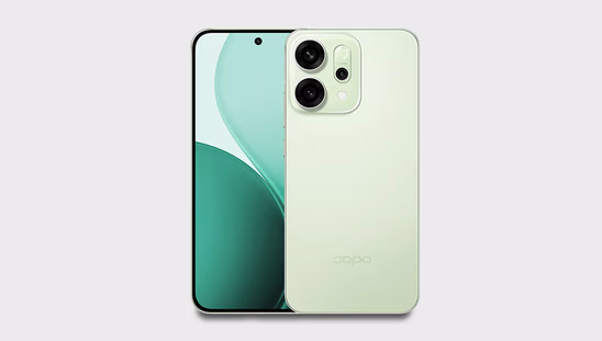 Oppo Reno14 5G (12 GB RAM, 256 GB, Mint Green)