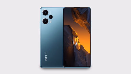 Poco F5 (12 GB RAM, 256 GB, Blue)
