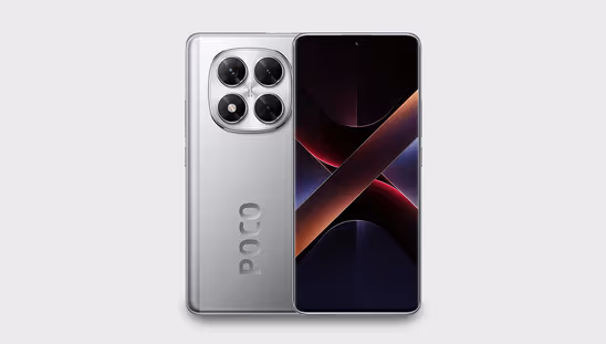 Poco X7 (8 GB RAM, 256 GB, Silver)