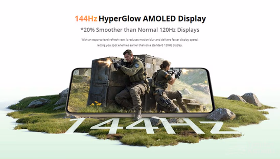 Realme P4 5G - Refresh Rate