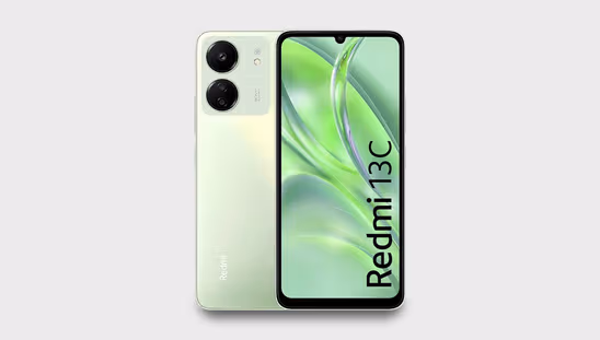Redmi 13C (8 GB RAM, 256 GB, Starshine Green)