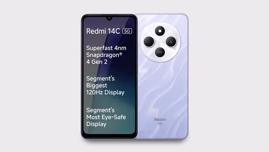 Redmi 14C 5G (4 GB RAM, 64 GB, Stardust Purple)
