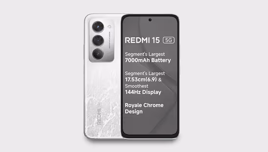 Redmi 15 5G (Frosted-White-256-GB-8-GB)