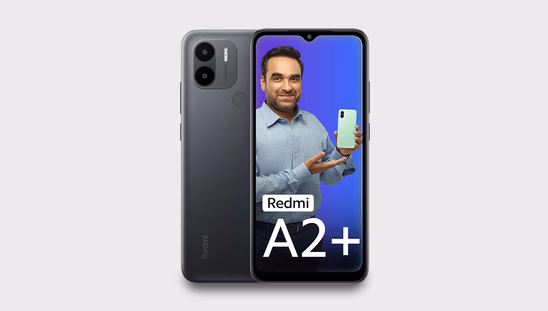 Redmi A2 Plus (4 GB RAM, 64 GB, Classic Black)