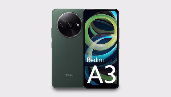 Redmi A3 (6 GB RAM, 128 GB, Olive Green)