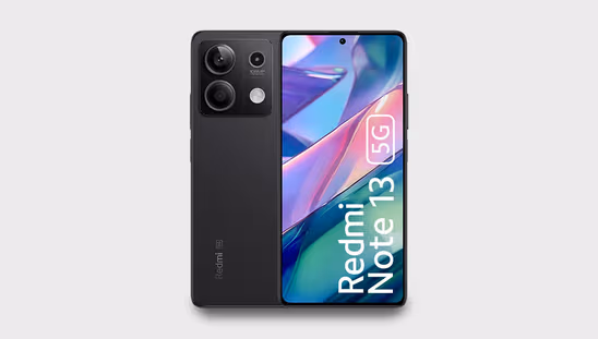 Redmi Note 13 5G (6 GB RAM, 128 GB, Stealth Black)