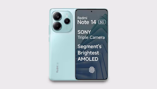 Redmi Note 14 5G (8 GB RAM, 128 GB, Ivy Green)