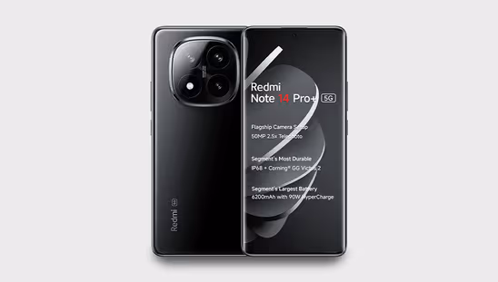 Redmi Note 14 Pro Plus 5G (12 GB RAM, 512 GB, Titan Black)