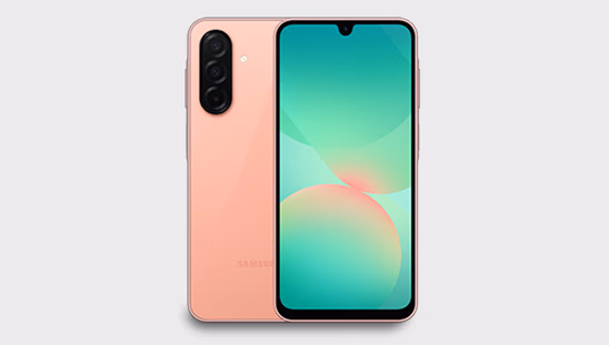 Samsung Galaxy A26 5G (8 GB RAM, 128 GB, Awesome Peach)