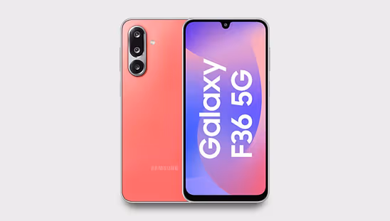 Samsung Galaxy F36 5G (8 GB RAM, 128 GB, Coral Red)