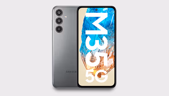 Samsung Galaxy M35 5G (6 GB RAM, 128 GB, Gray)