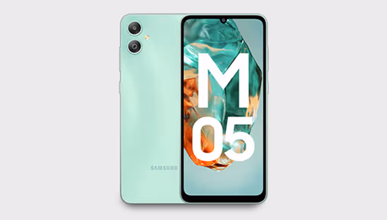 Samsung Galaxy M05 (4 GB RAM, 64 GB, Mint)