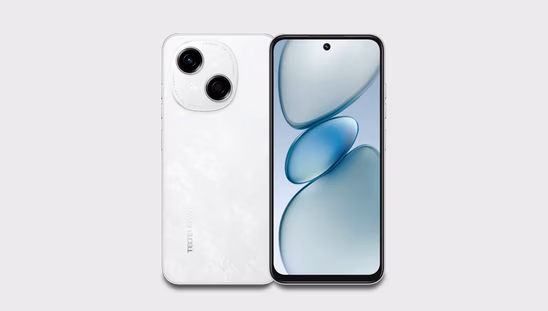 Tecno Spark Go 1 (4 GB RAM, 128 GB, Glittery White)