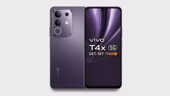 Vivo T4X 5G (6 GB RAM, 128 GB, Pronto Purple)