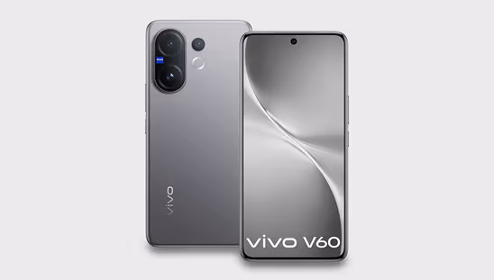 Vivo V60 (16 GB RAM, 512 GB, Mist Gray)